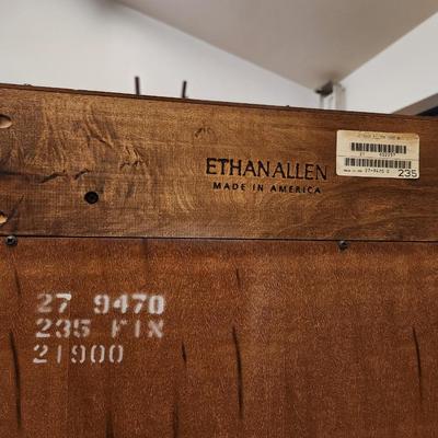 Ethan Allen cherry computer armoire