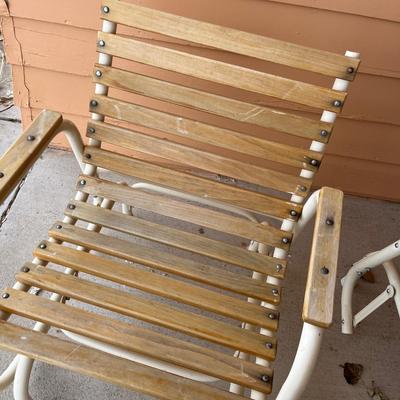 4 rocking patio chairs