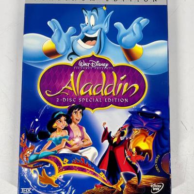Disney DVD Lot: Aladdin, Home on the Range, and The Incredibles
