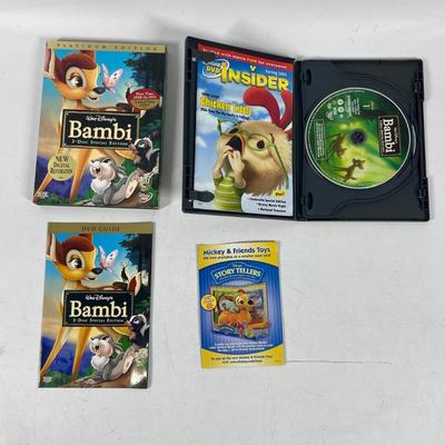 Disney DVD Lot: Bambi and Lady and the Tramp