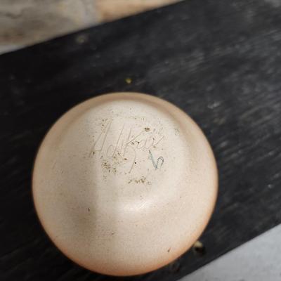 4 pieces of interesting pottery