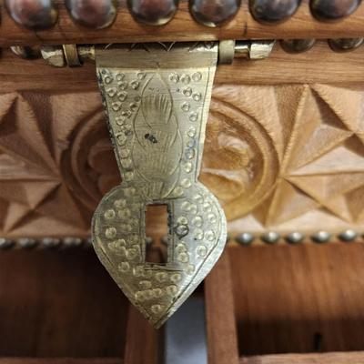 Carved chest/box