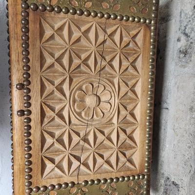 Carved chest/box