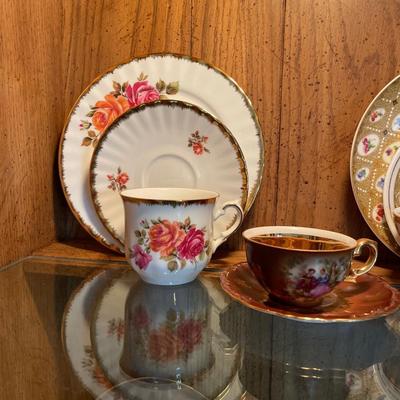 Tea cups and plates