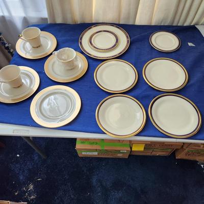 lot of 14 Misc. Lenox China Plates & cups