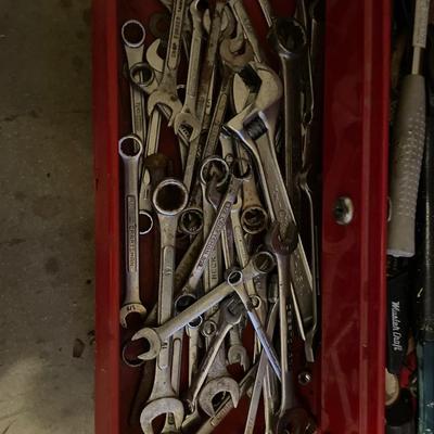 Waterloo tool box with tools