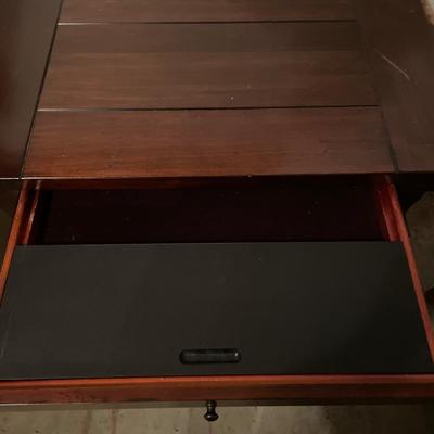 Wooden night stand with 3 drawers