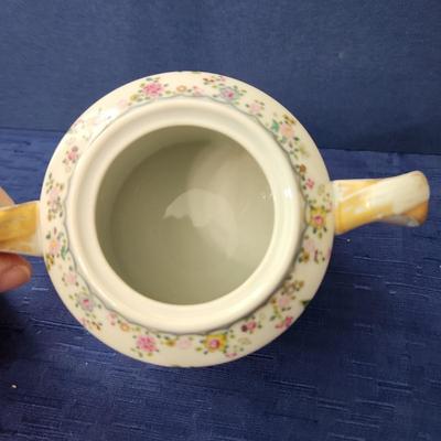 Mottahedeh Portugal Tobacco Leaf Creamer Sugar bowl Vista Alegre
