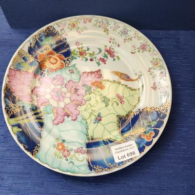2 Mottahedeh Portugal Tobacco Leaf Tea Plates 10 3/4" Vista Alegre