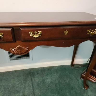 2 Drawer Side Entryway Hallway Table 52x16x29H