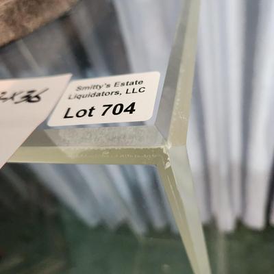 Lucite /Acrylic Plinth Side Table Pedestal Display 12x12x36