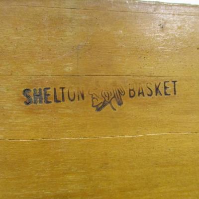 Shelton Splint Wood Basket
