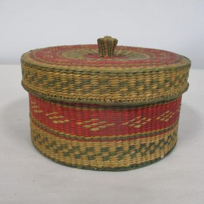 Alaskan Sea Grass Basket