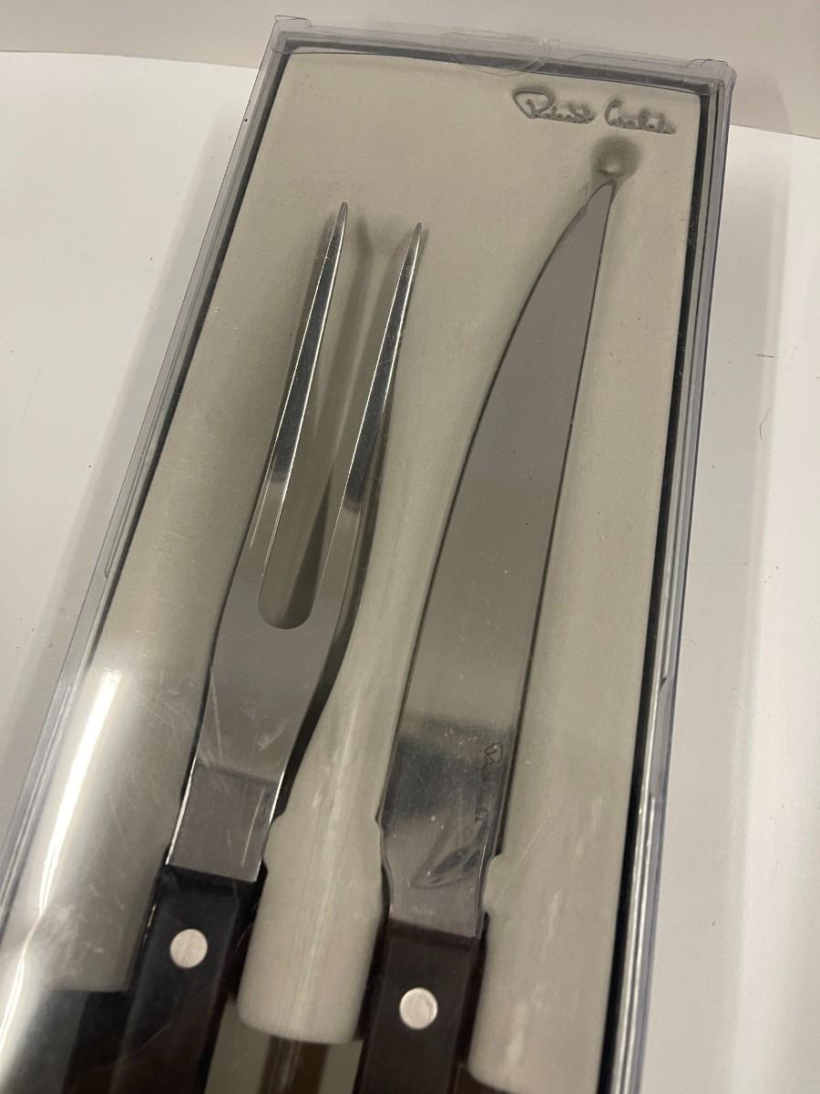 Crate & Barrel Robert Welch Carving Set, New in Box