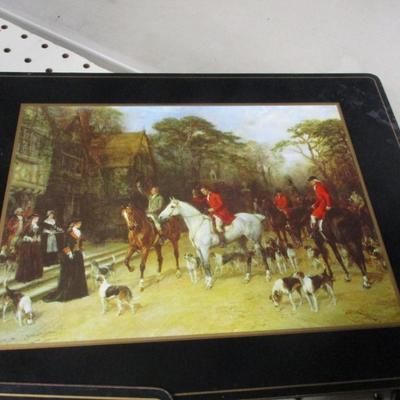 Hunting Scene Place Mats & Coasters