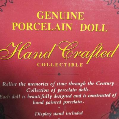 1 Hand Crafted Century Collection Porcelain Doll