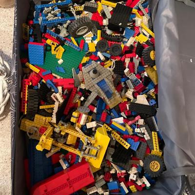 Large suitcase of legos