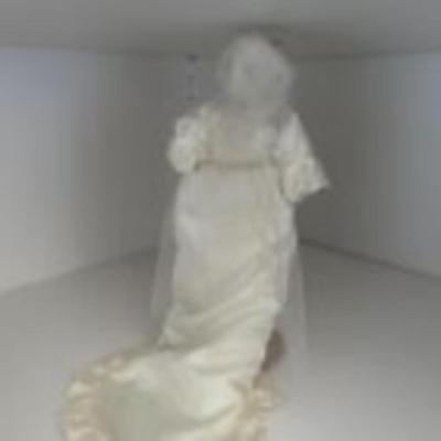 Vintage Francesca Bride Doll -1769 Bride - Terra Cotta Porcelain Doll