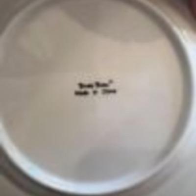 Totally Today 8 Fruit Plates, 4 Dinner and 4 Salad Stoneware China