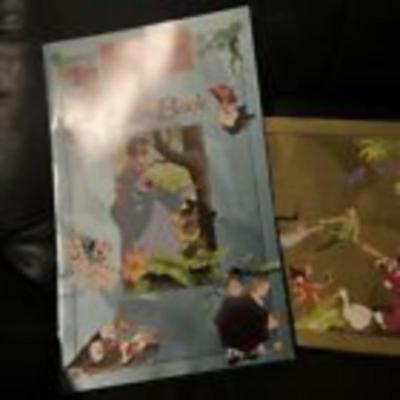 The Walt Disney Treasure Chest 1991 Five Oversized Books in Folder