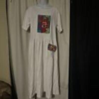Sed's Crafts Molas Panama Short Sleeve Dress Women's M