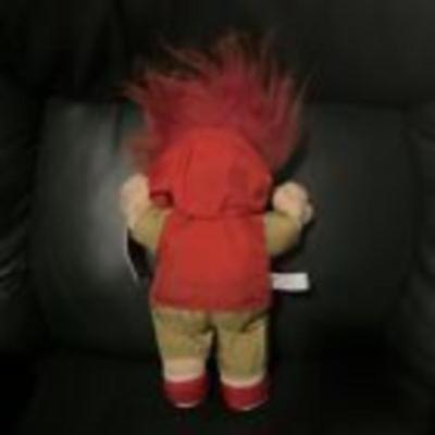 RUSS Troll Doll 10" Troll Kidz Football 49ERS Signed by Steve Young