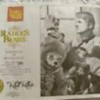 Robert Raikes Bear 1993 Autumn Flower Fairy - COA