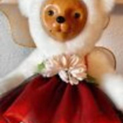 Robert Raikes Bear 1993 Autumn Flower Fairy - COA