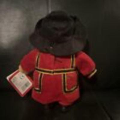 RARE Paddington Bear Vintage Plush British Beefeater Guard 7â€
