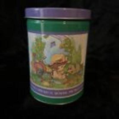 Precious Moments Popcorn Tin w/Popcorn No Bones About It. You're My Best Friend