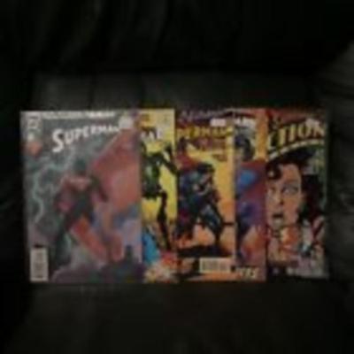 Lot of 5 It's Your First Superman in Action Comics #662 #704 #705 Dec 1994 DC