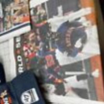 Huston Astro Sports Memorabilia: T-Shirt, Ball Cap, Mugs, Newspapers etc.