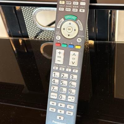 Lot 309 Panasonic, HD, plasma, TV, model TC P606130 plus glass and metal tv stand