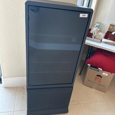 Lot 313 media cabinet