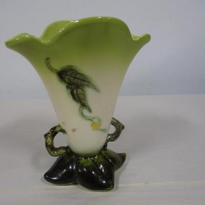 Vintage Hull Pottery Woodland Flared Flower Vase