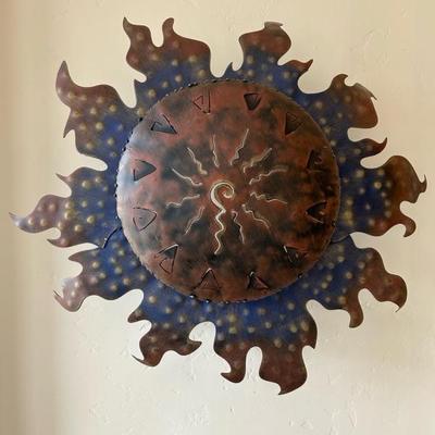 Lot 316 3-D Metal Wall Decor