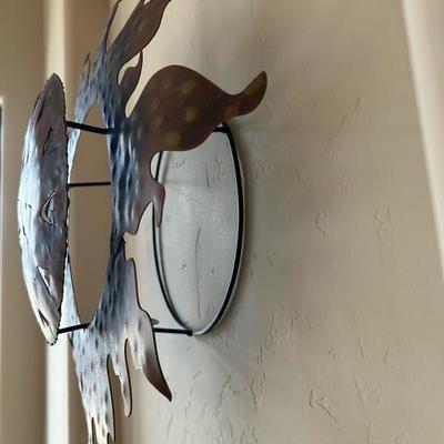 Lot 316 3-D Metal Wall Decor