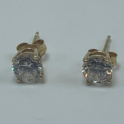 14K Gold Hoop Earrings & Studs (B1-HS)