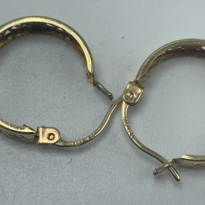 14K Gold Hoop Earrings & Studs (B1-HS)
