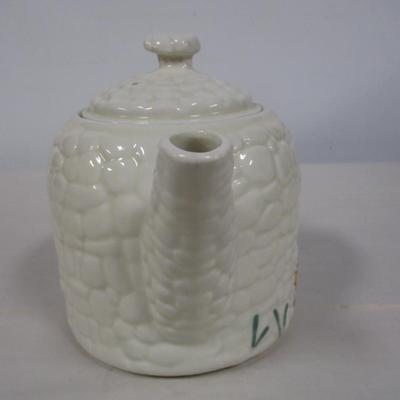 Vintage Porcelier Cobblestone Teapot