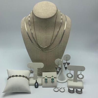 Sterling Silver Necklaces, Earrings, & More (B1-HS)