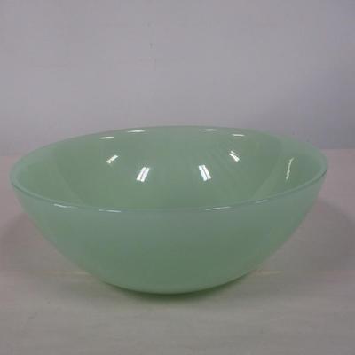 Vintage Jadeite Green Mixing Bowl