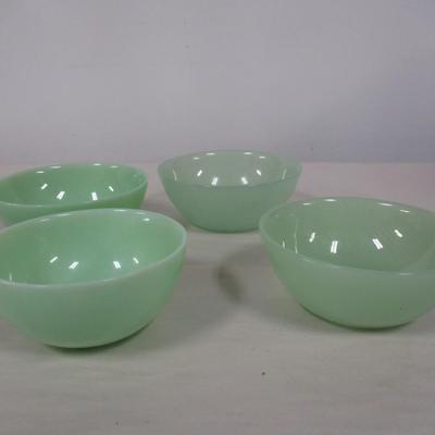 Vintage Jadeite Green Bowls