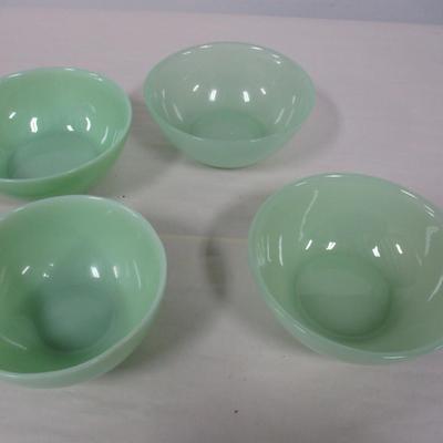 Vintage Jadeite Green Bowls