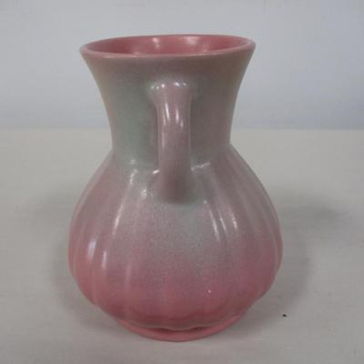 Double Handled Pottery Vase