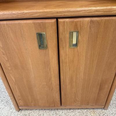 Lot 355 Danish modern Bookcase 30 x 70 x 13