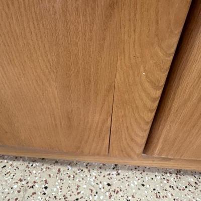 Lot 355 Danish modern Bookcase 30 x 70 x 13