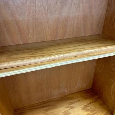 Lot 355 Danish modern Bookcase 30 x 70 x 13