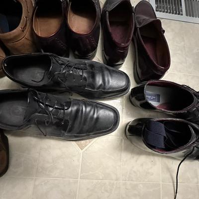 Mens Closet Contents