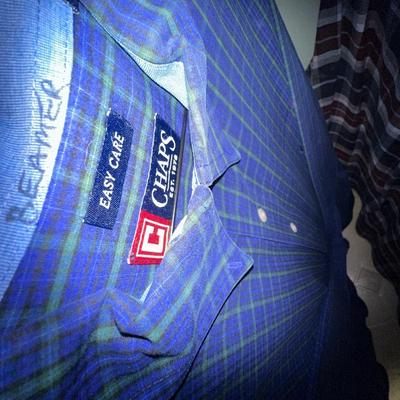 Mens Closet Contents